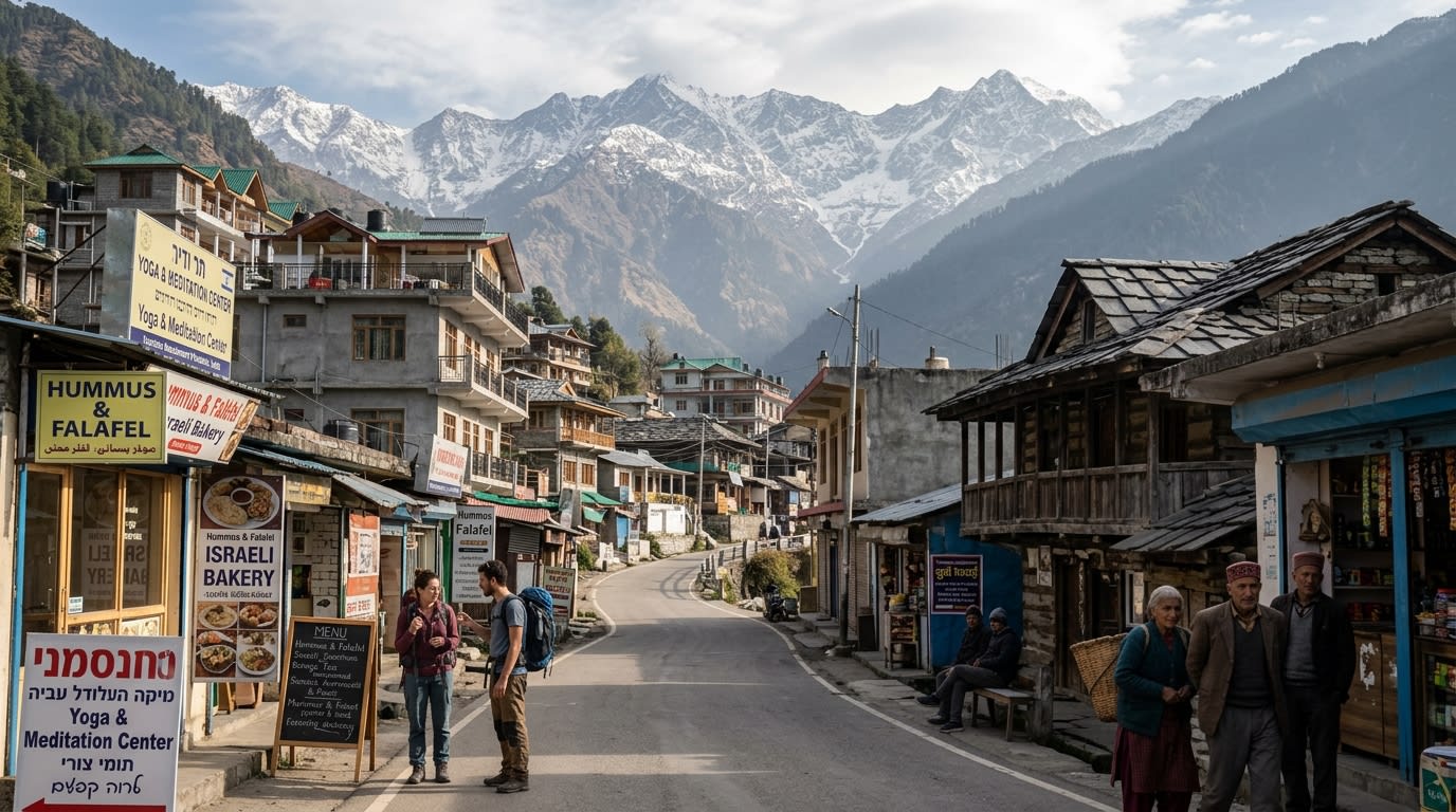 Himachal's Dharamkot: A Himalayan Sanctuary for Israelis, A Growing Concern for Locals