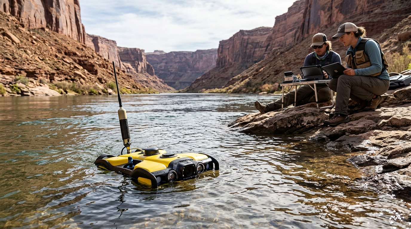 Robot Deployed in Colorado River Scans for Invasive Fish DNA, Aiding Conservation