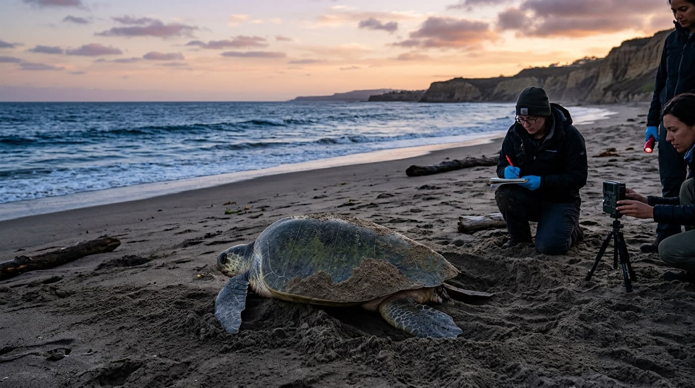 Historic First: Olive Ridley Sea Turtle Nests in Southern California, Highlighting Global Conservation Needs