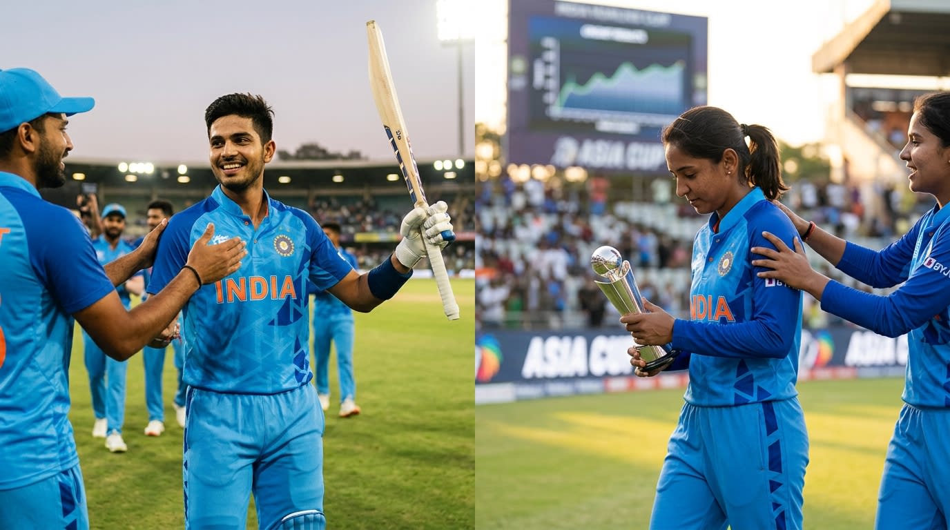 Indian Stars Shubman Gill, Shafali Verma Clinch Prestigious ICC Monthly Honours