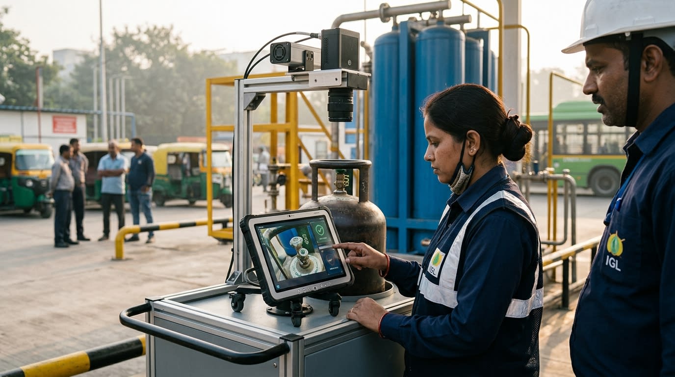 IGL Piloting AI System for Enhanced CNG Cylinder Safety Verification