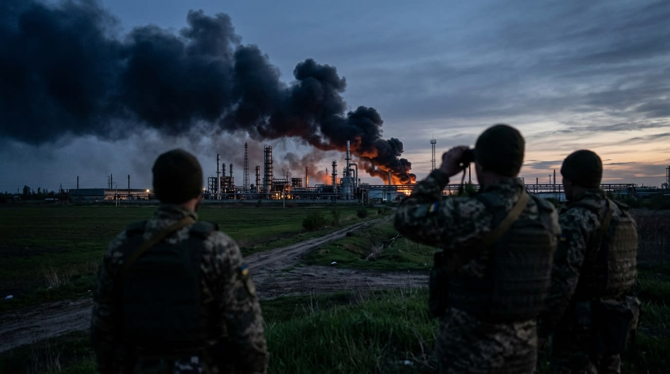 Ukraine Escalates Attacks on Russian Refineries Amidst Western Support Concerns