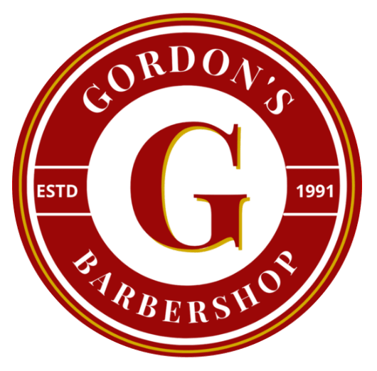 Gordons' Historic Barbershop logo