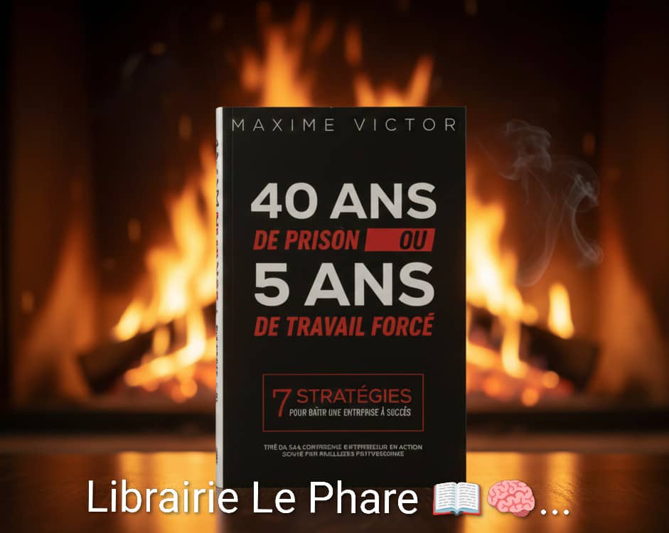 40 ans de prison ou 5 ans de travail forcé de Maxime Victor