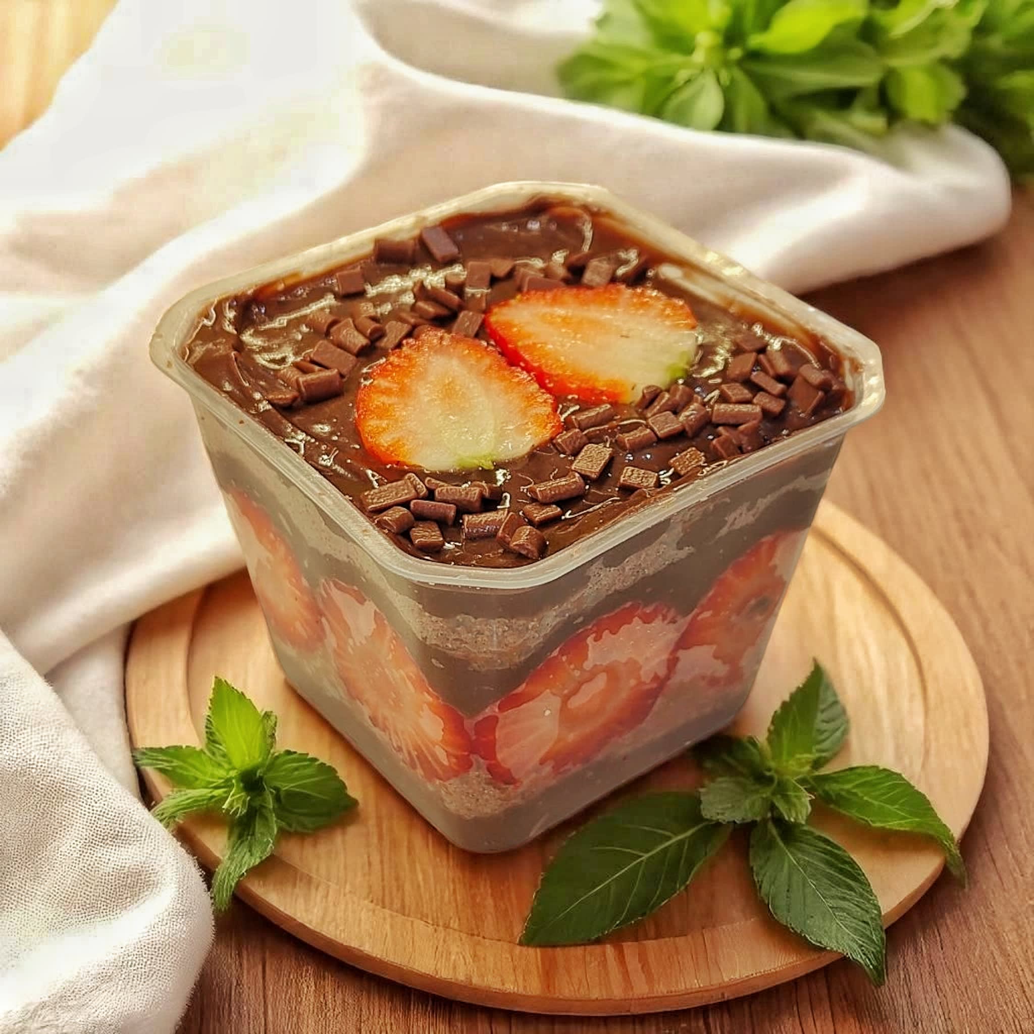 Bolo de pote cremoso da J. A. Doceria