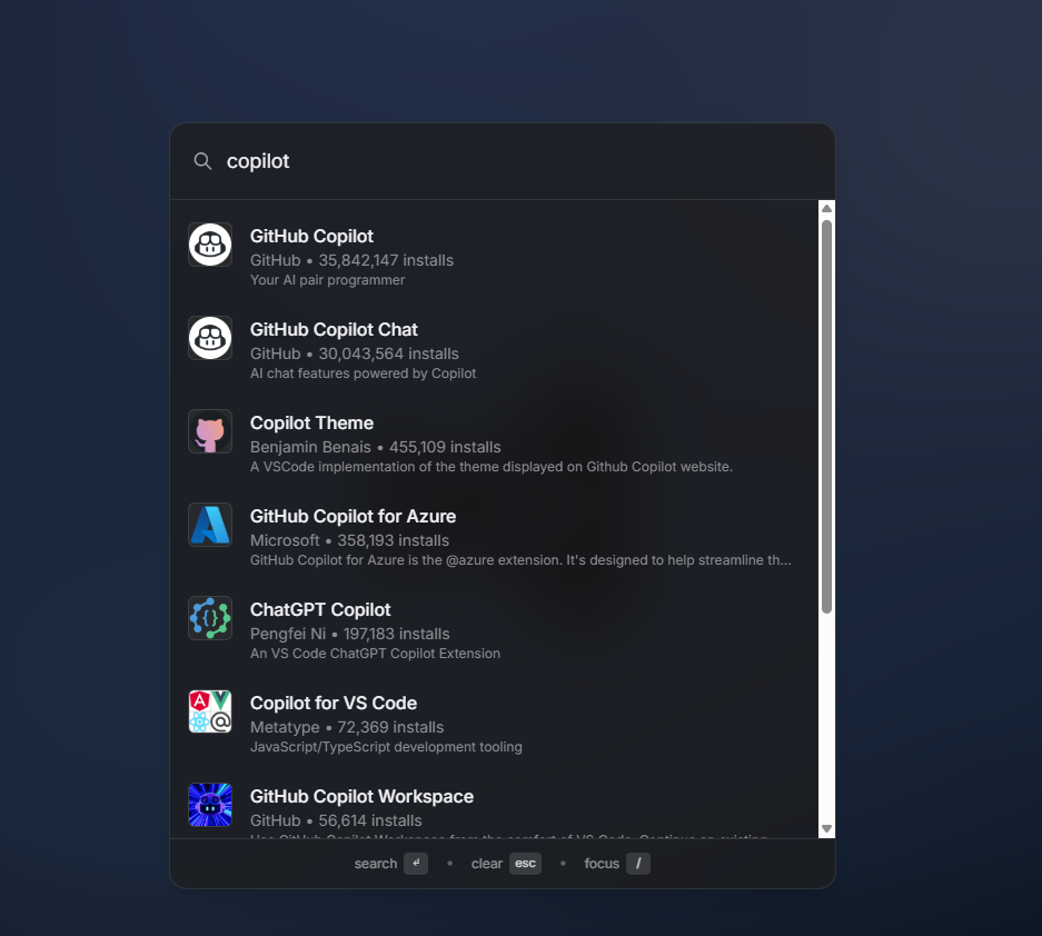Website Untuk Download File .vsix dari Extension VsCode