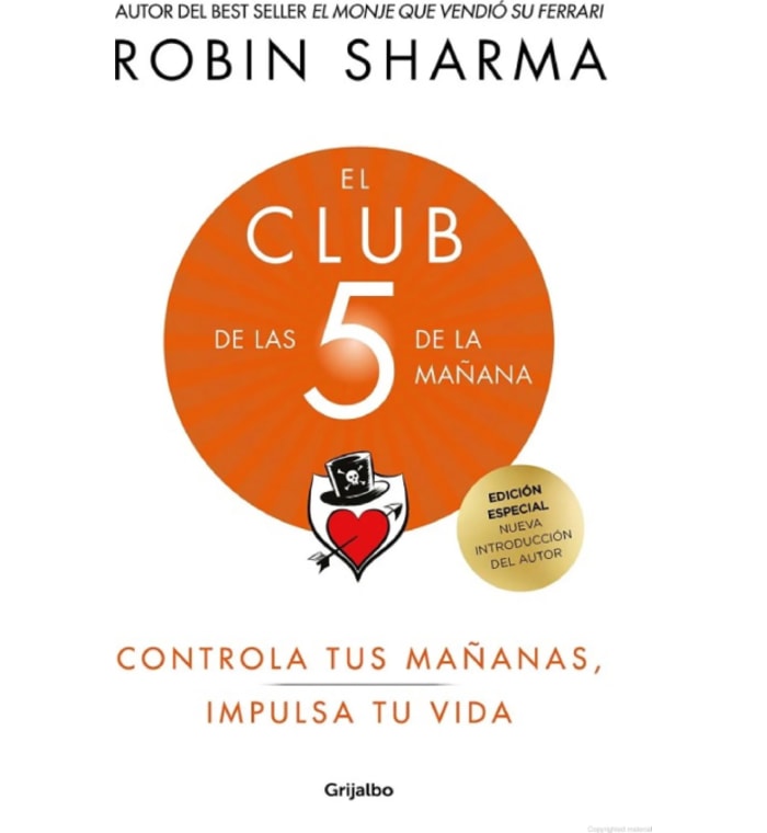El club de las 5 de la mañana: Controla tus mañanas, impulsa tu vida y Crea Estrategias Matutinas para Éxito y Productividad - Edición Tapa Dura