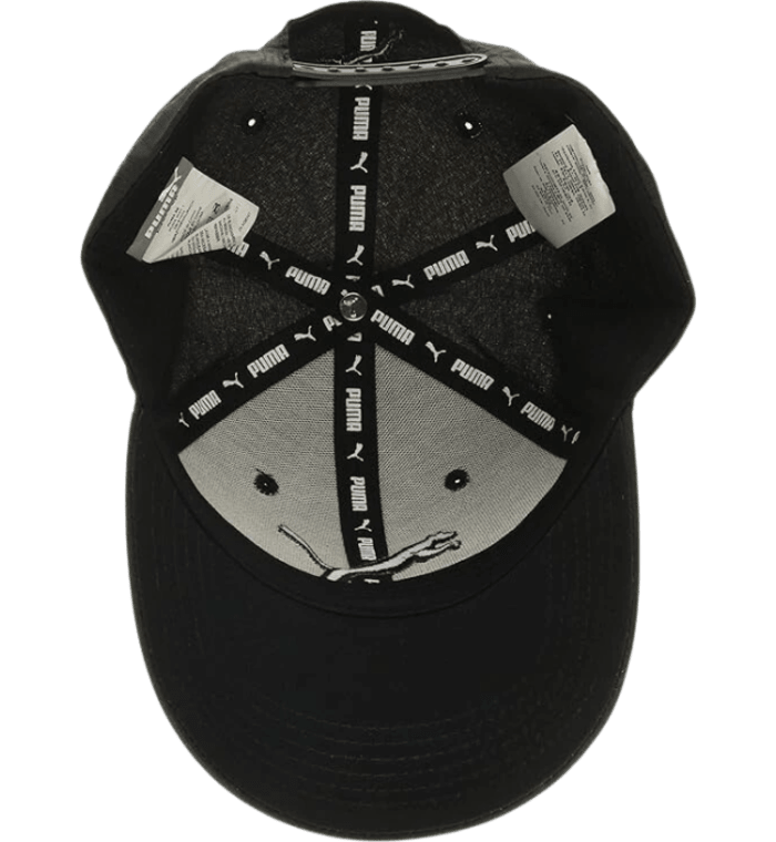 Gorra PUMA Evercat Icon Snapback negra para hombre