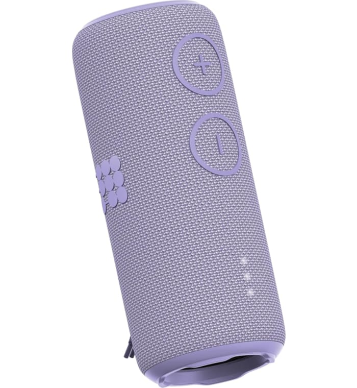 BOCINA PORTATIL POWER PLUS, MARCA CUBITT, COLOR DUSTY LYLAC