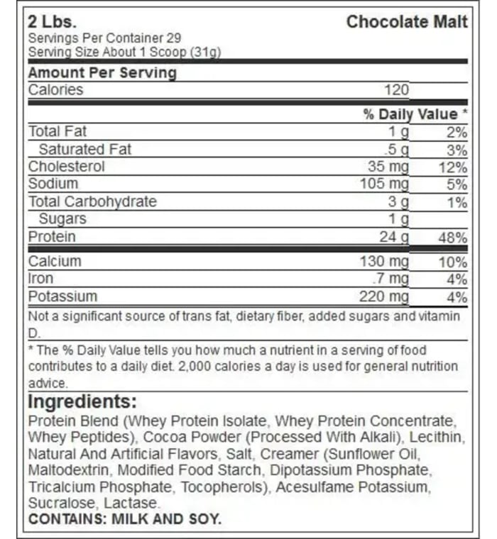Proteina Optimum Nutrition, Gold Standard 100% Whey, Helado de vainilla, 2 lb