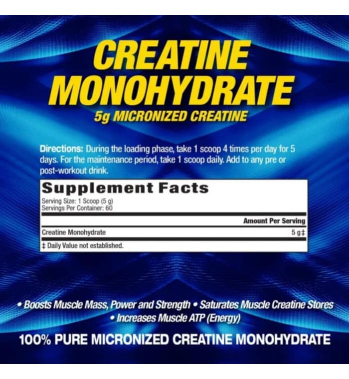 MONOHIDRATO DE CREATINA - 300GR - MHP STRONG