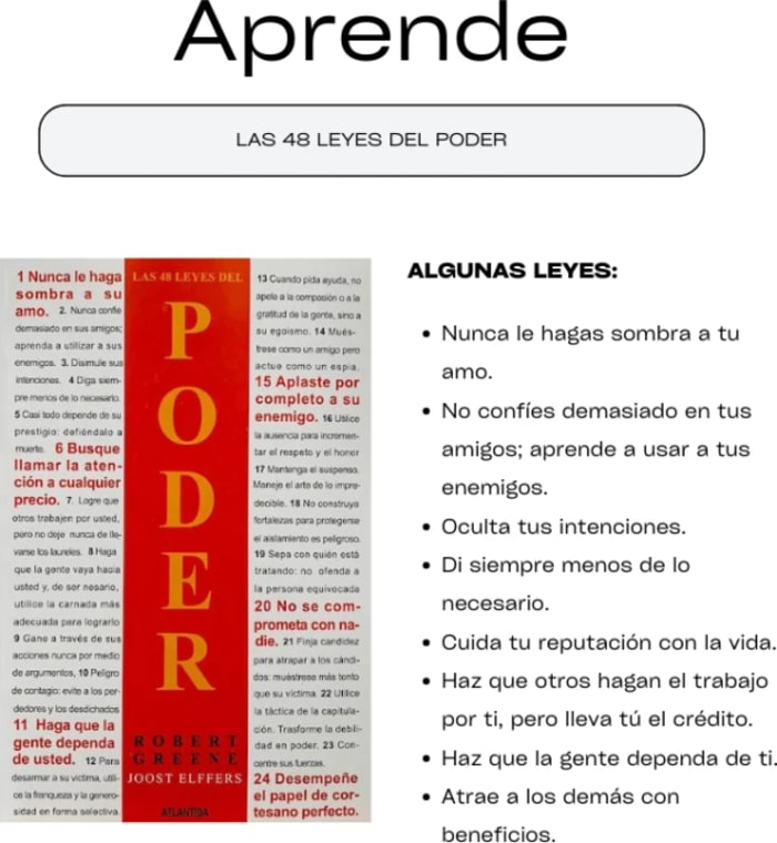 LAS 48 LEYES DEL PODER ( Edición Español ) | Douvery