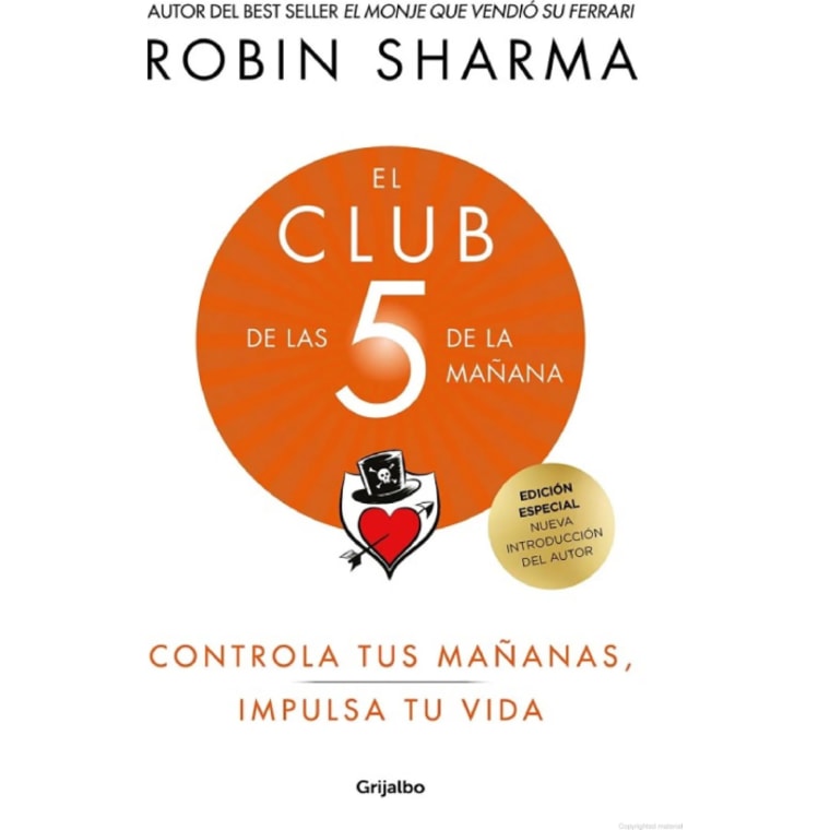 Product image of El club de las 5 de la mañana: Controla tus mañanas, impulsa tu vida y Crea Estrategias Matutinas para Éxito y Productividad - Edición Tapa Dura
