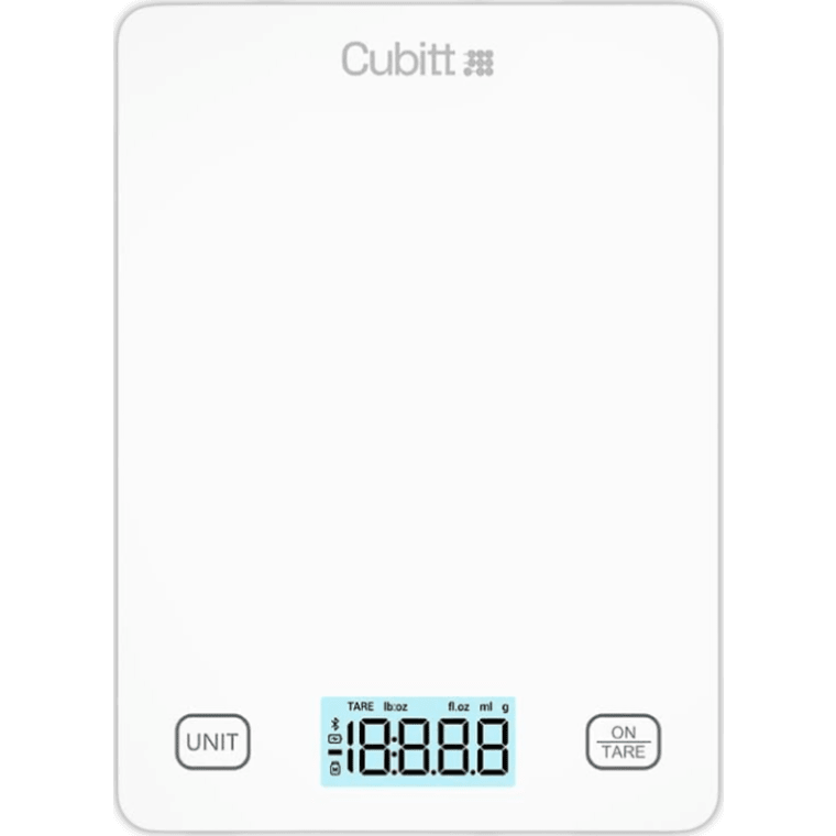 Product image of CUBITT Báscula inteligente de cocina, báscula de alimentos Bluetooth con calculadora nutricional para ceto, macro y calorías, gramos digitales y onzas para pérdida de peso, cocinar y hornear