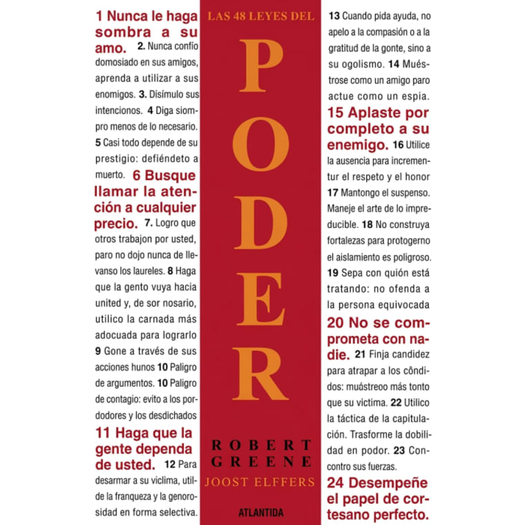 Product image of LAS 48 LEYES DEL PODER ( Edición Español ) | Douvery