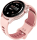 Product thumbnail for Reloj inteligente Cubitt Aura/rastreador de actividad física con pantalla táctil AMOLED de 1,43", llamadas Bluetooth, más de 60 deportes, oxígeno en sangre, frecuencia cardíaca, monitor de estrés/sueño, resistente al agua, contador de pasos, soporte para brújula | Rosa Oro Rosa
