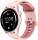 Miniatura del producto Reloj inteligente Cubitt Aura/rastreador de actividad física con pantalla táctil AMOLED de 1,43", llamadas Bluetooth, más de 60 deportes, oxígeno en sangre, frecuencia cardíaca, monitor de estrés/sueño, resistente al agua, contador de pasos, soporte para brújula | Rosa Oro Rosa
