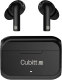 Cubitt - Auriculares inalámbricos segunda generación, 5.3 Bluetooth, resistencia al agua IPX5, sonido premium, control táctil, micrófono integrado, asistencia de voz, modo de juego. Color Negro