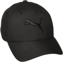Gorra PUMA Evercat Icon Snapback negra para hombre