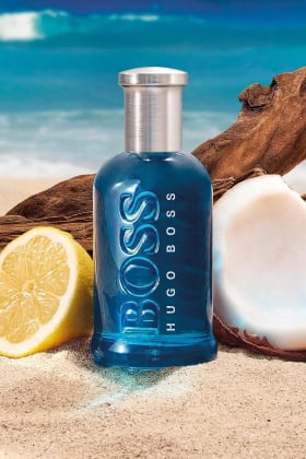 Perfume Hugo Boss Bottled Pacific Eau de Toilette para hombre: notas de esencia de limón, acorde de coco, ciprés y sándalo