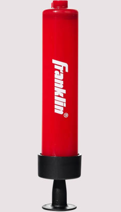 Franklin Sports: Kit Completo de Mantenimiento para Balones – Inflador con Agujas y Medidor de Presión