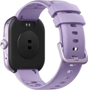 RELOJ INTELIGENTE Cubitt Viva Smartwatch/Fitness Tracker con pantalla táctil AMOLED de 1,84", llamadas Bluetooth, más de 60 deportes, oxígeno en sangre, frecuencia cardíaca, estrés y monitor de sueño, resistente al agua, contador de pasos para hombres y mujeres | LILAC