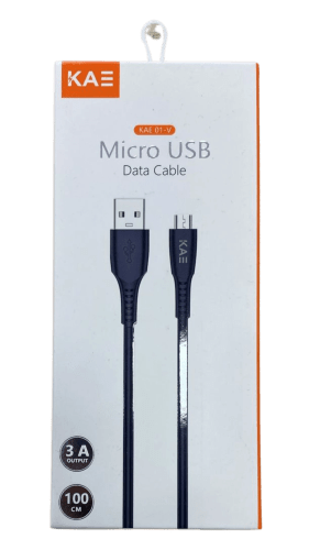 Imagen del producto Cable de Carga De Usb a Micro USB 3.0 - KAE ThunderCharge 01-V - 01-V - Cable de Datos Micro USB 3A