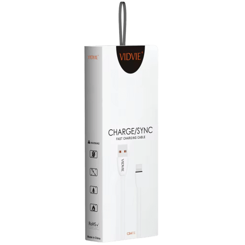 Imagen del producto Cable de Carga Rápida 2A para iPhone - VIDVIE LightningFast CB411