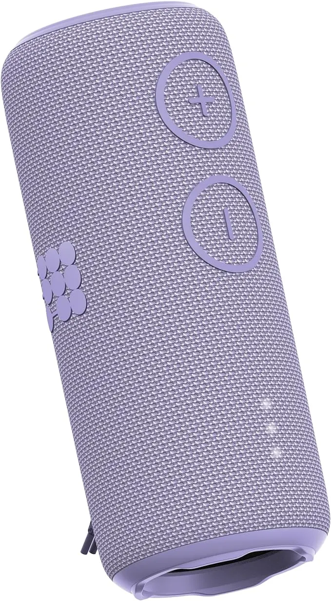 BOCINA PORTATIL POWER PLUS, MARCA CUBITT, COLOR DUSTY LYLAC

