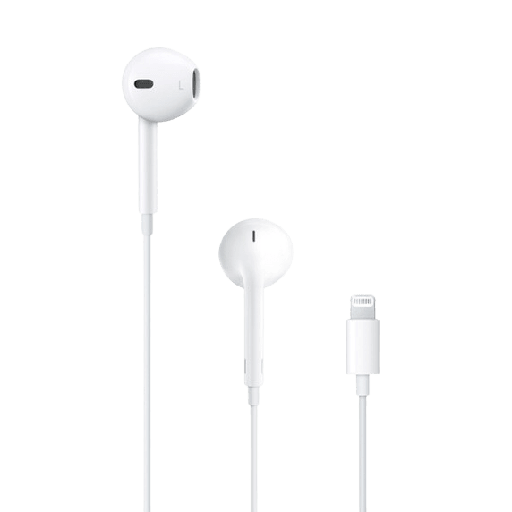 Auriculares de Apple Lightning para iPhone Color Blanco