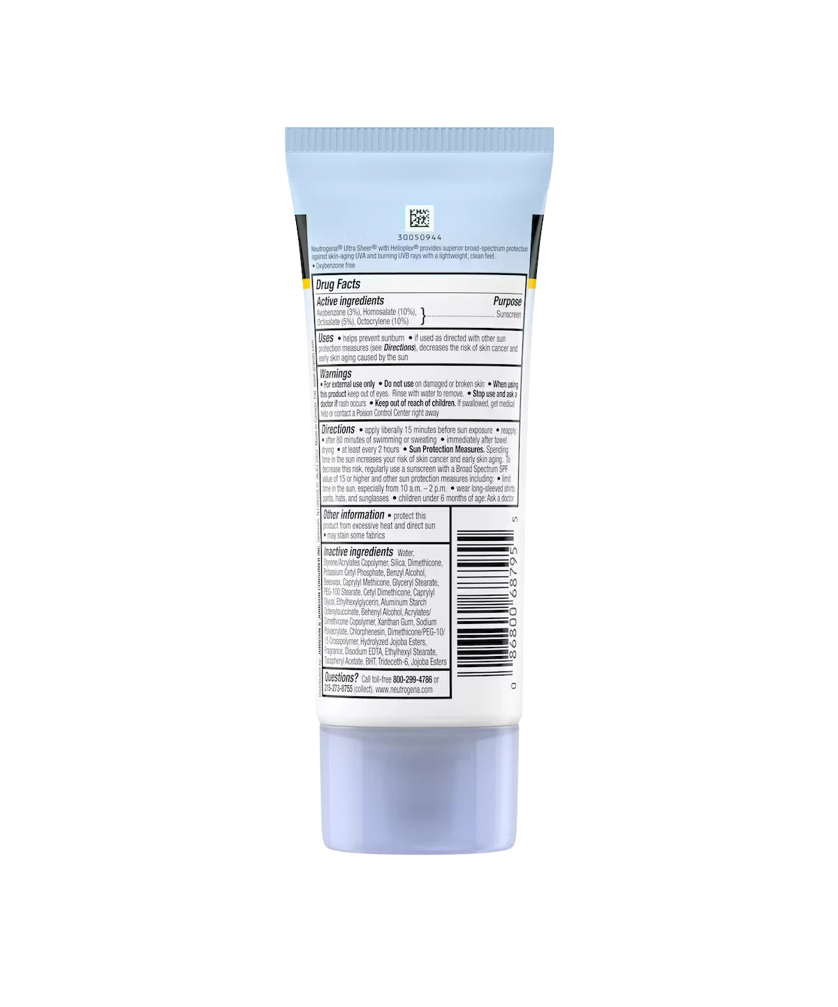 Neutrogena Ultra transparente: Protector Solar FPS 45 Toque seco de Amplio Espectro