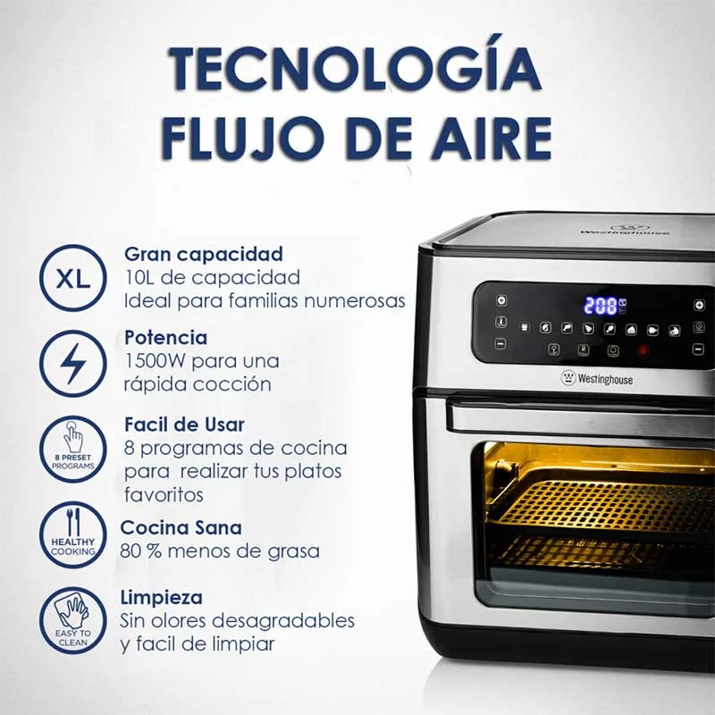 FREIDORA DE AIRE WESTINGHOUSE 10 LTS