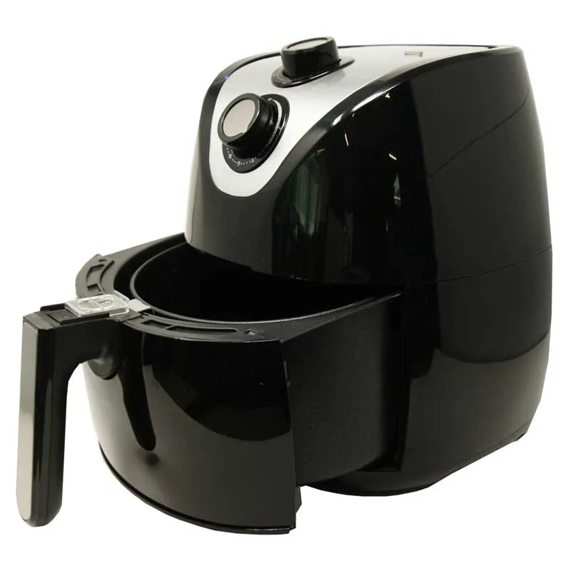 Freidora de aire Westinghouse de 220 voltios, 3 litros, rejilla antiadherente extraíble, circulación de aire rápida, 1400 W