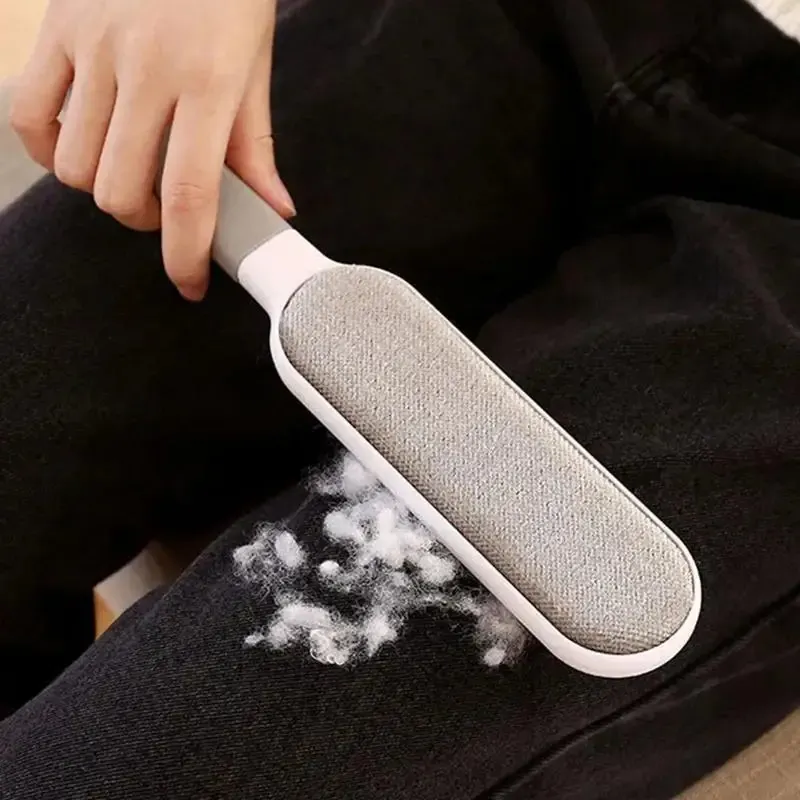 Magic Clothes Lint Remover Reusable Pet Cat Hair Fur Roller Brush Reusable Static Dusting Cleaning Brushes Manual Cleaner Tool
