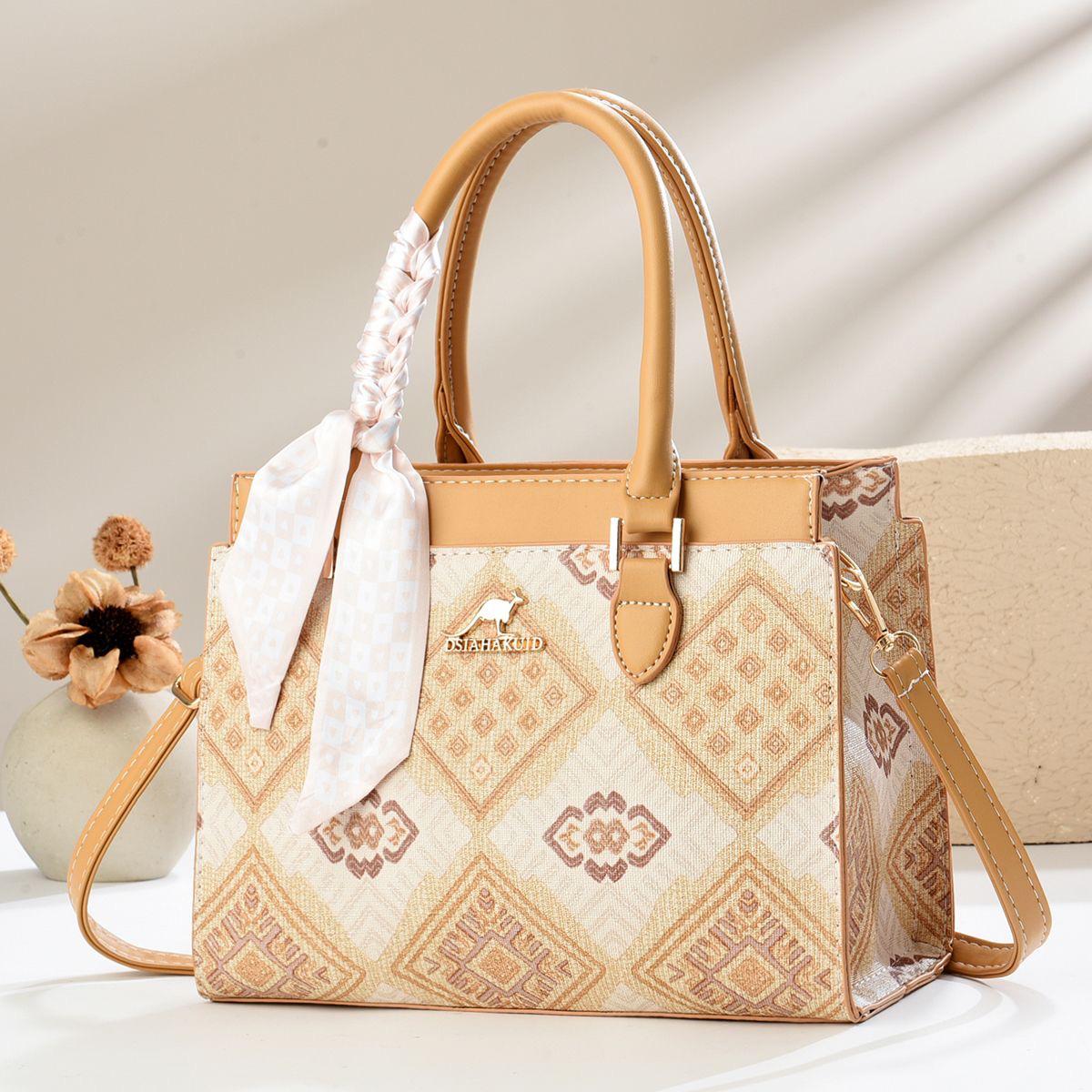 Elegant Imported Women’s Handbag – With Scarf(PRE-ORDER ONLY) - 3