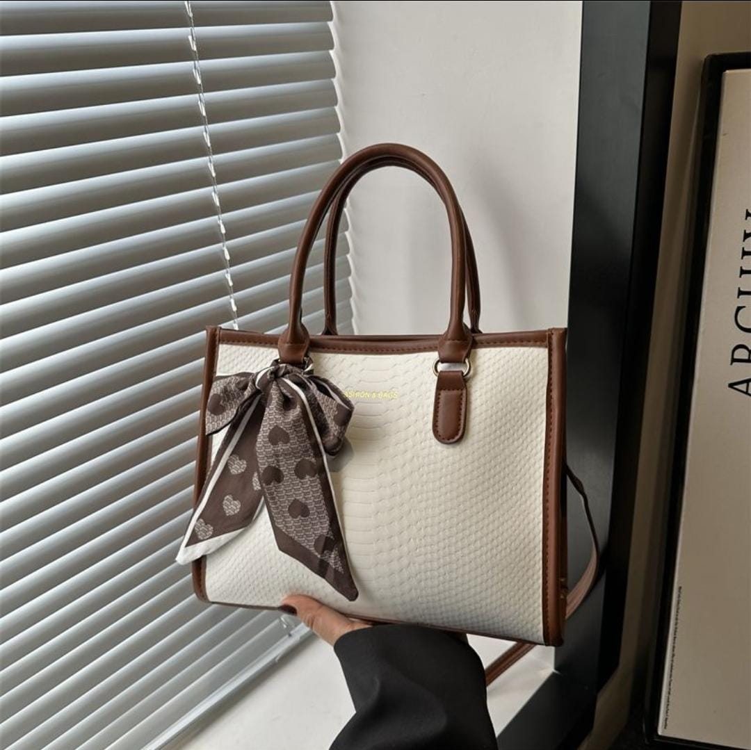 Eleganza Scarf Tote Bag - 3