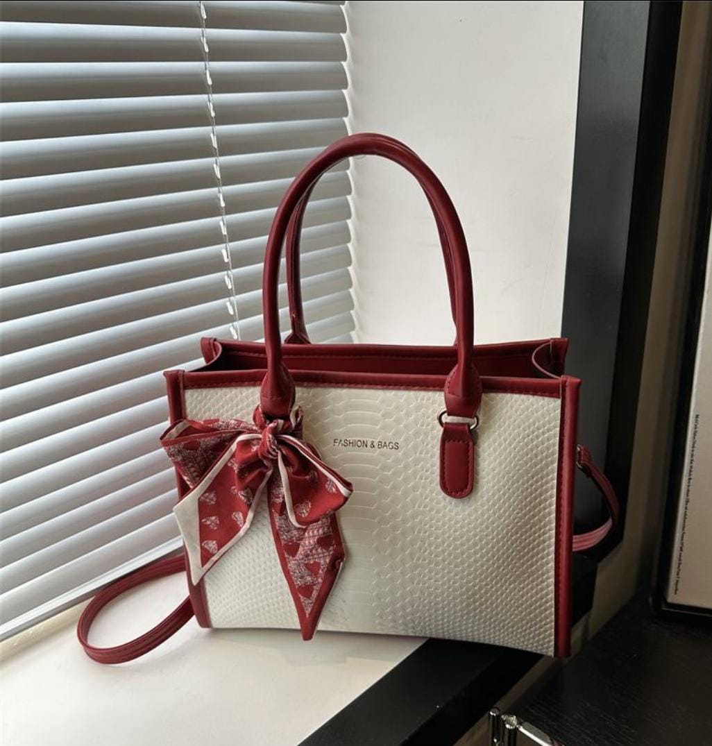 Eleganza Scarf Tote Bag - 2