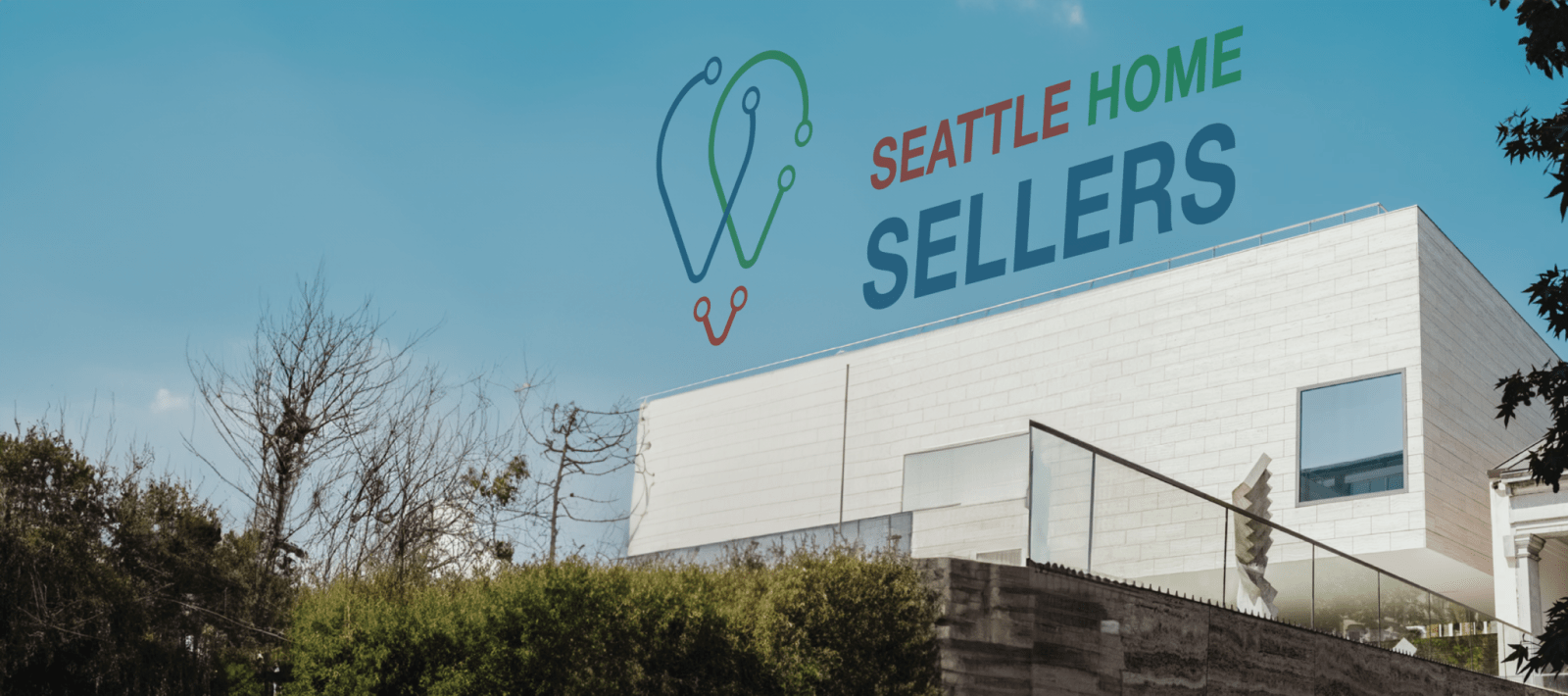 Seattle Home Sellers signage on a West Seattle building