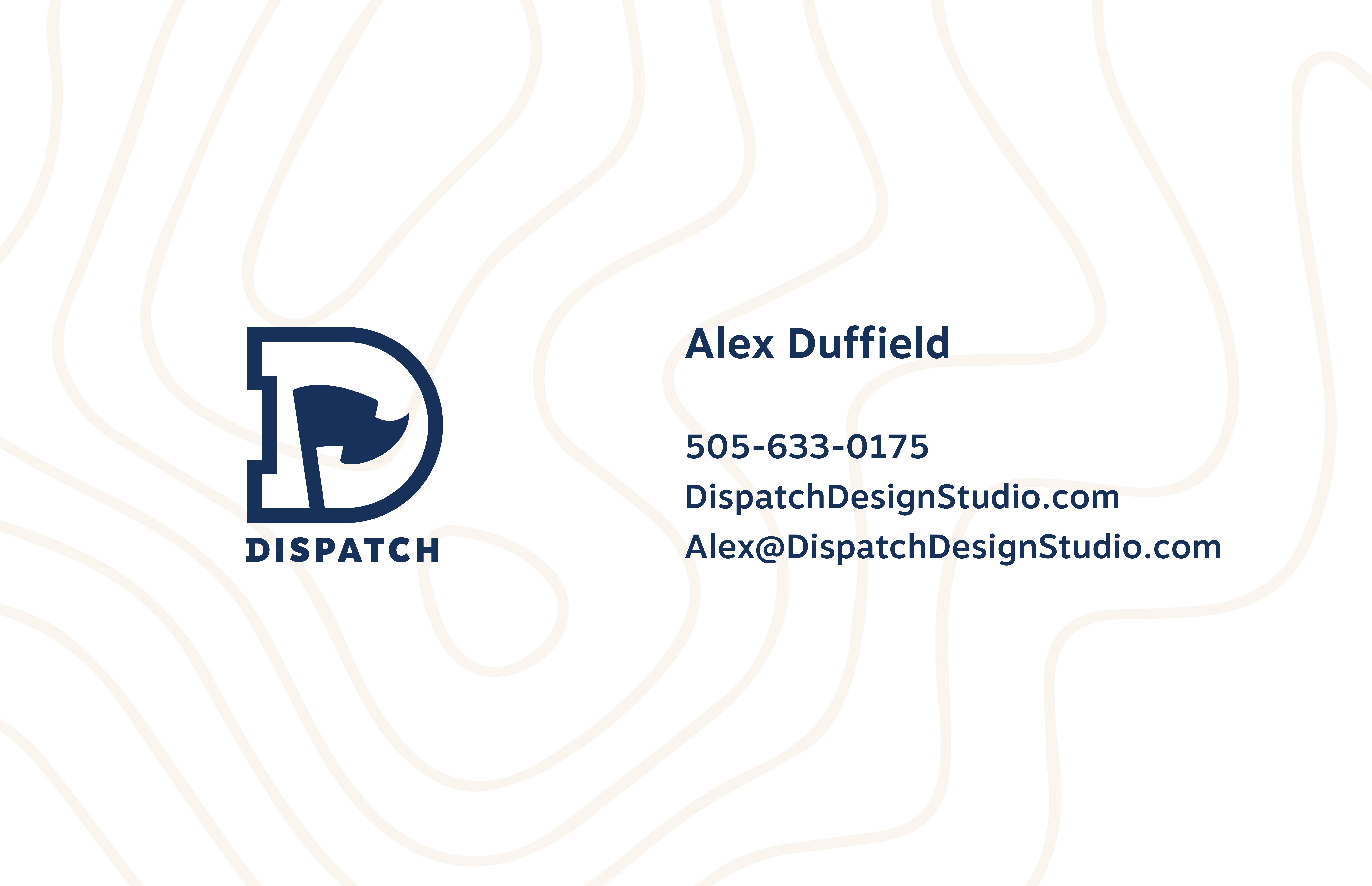 Business card front