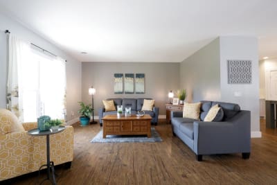 Excel Homes, The Charles, living room