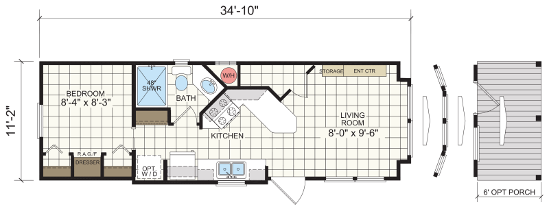 Model 527 Athens Park Model Rvs Athens Park Models Rv