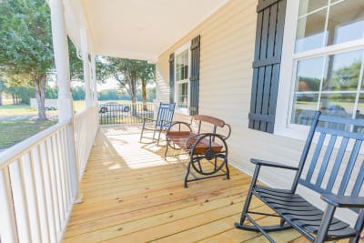 Excel Homes, Crestwood 3A, porch