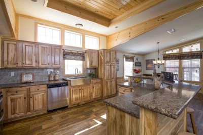 Pine Mountain Cabin 901 kitchen