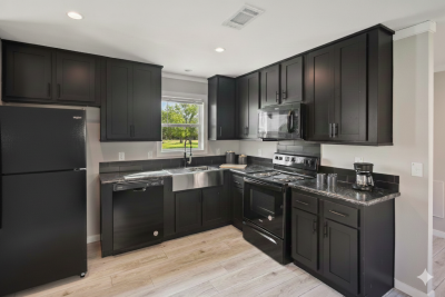 The dawn - single wide - kitchen