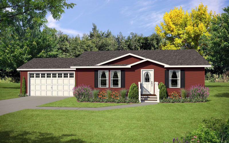 York Built Y36 Modular Home Elevation