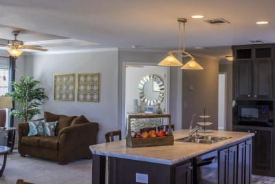Signature 4523A kitchen and living room