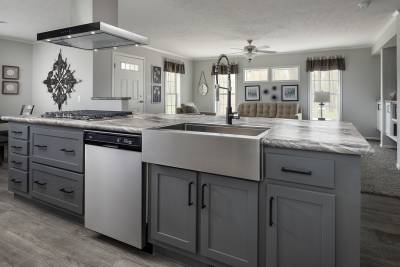 Skyline Homes Woodland - Orchid CS 2860 kitchen island