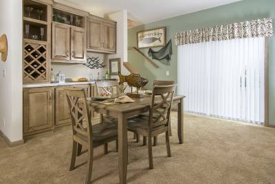 Redman Homes, Topeka, Indiana, dining rooms