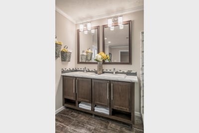 Ridgecrest optional Radiant Spa Bath vanity sink