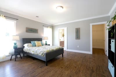 Excel Homes, The Charles, master bedroom